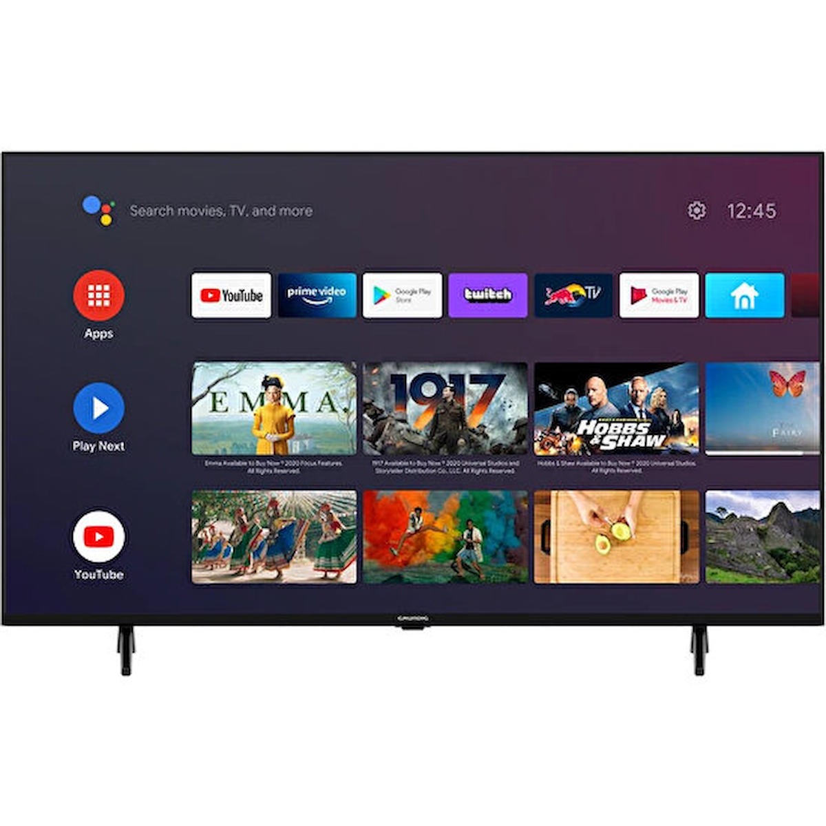 Grundig 65 GHU 7505 B 65" 165 Ekran Uydu Alıcılı 4K Ultra HD Android Smart LED TV