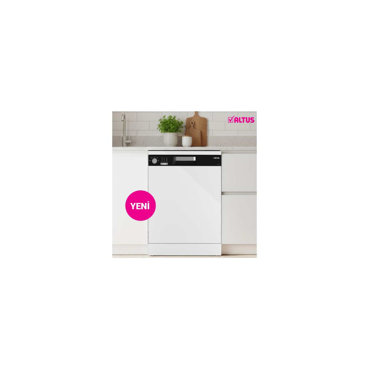 Altus AL 434 PB 4 Programlı Bulaşık Makinesi