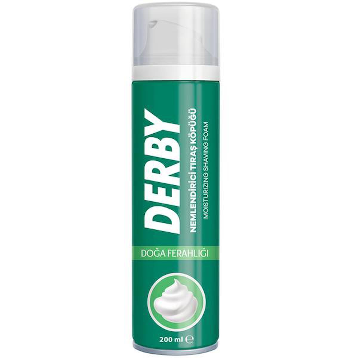 DERBY TIRAŞ KÖPÜĞÜ DOĞA 200 ML X 12 ADET