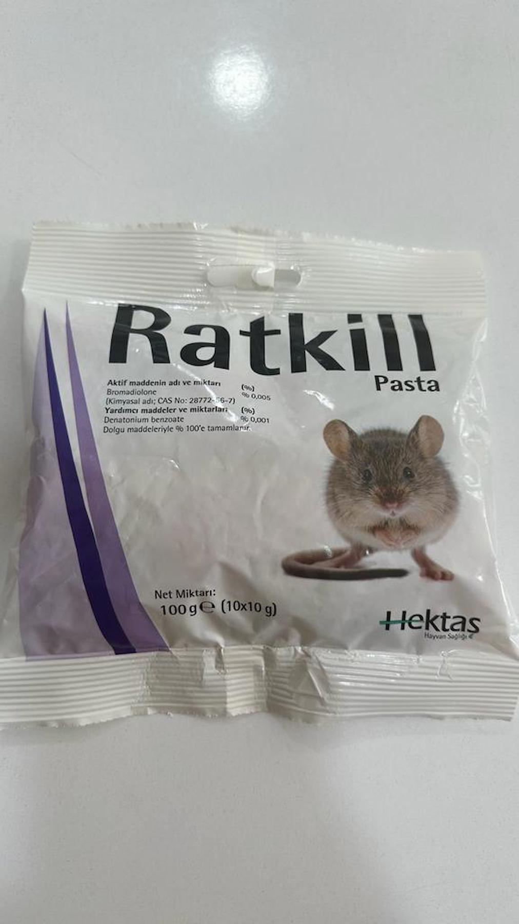 RATKİLL 100 GR FARE ZEHİRİ PASTA