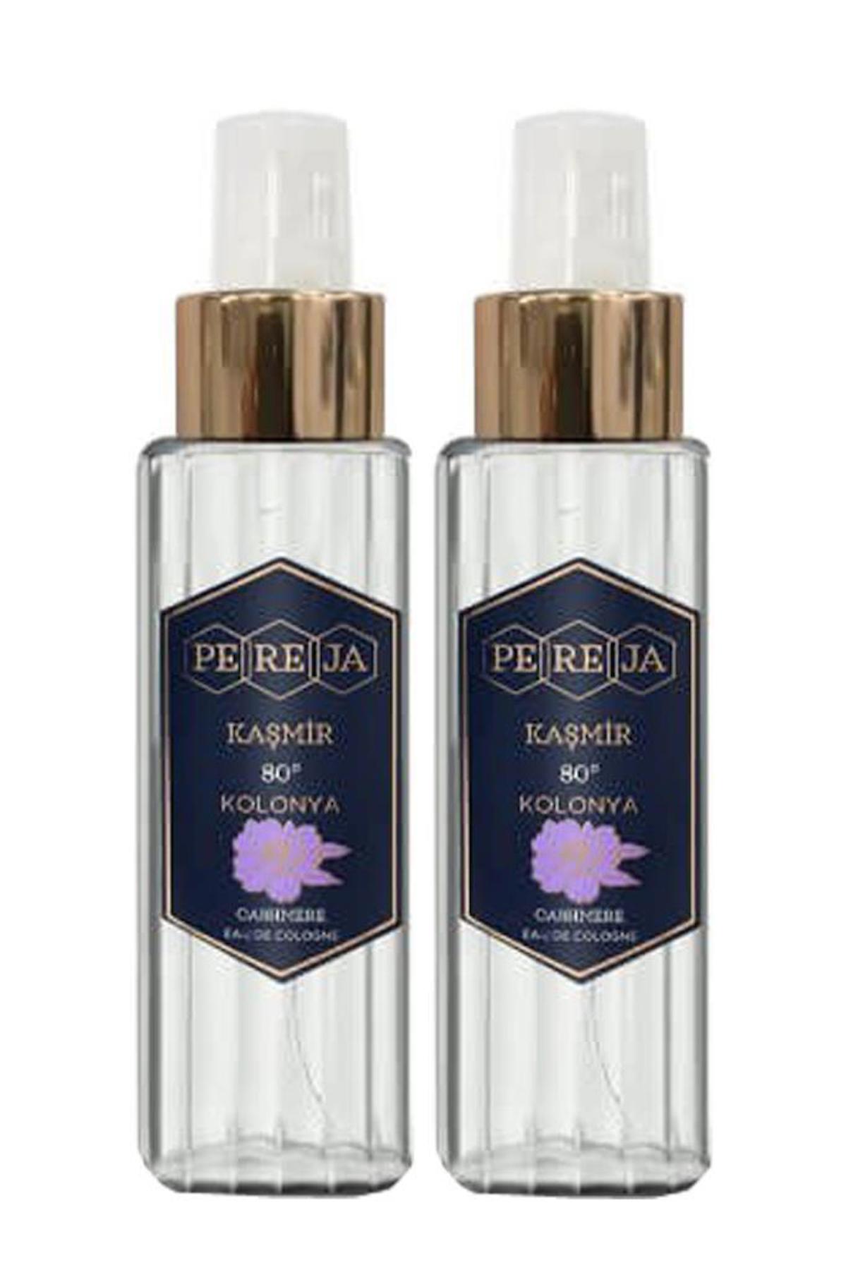 Pereja Kaşmir Kolonyası 100 ml Pet Ambalaj 2 li 