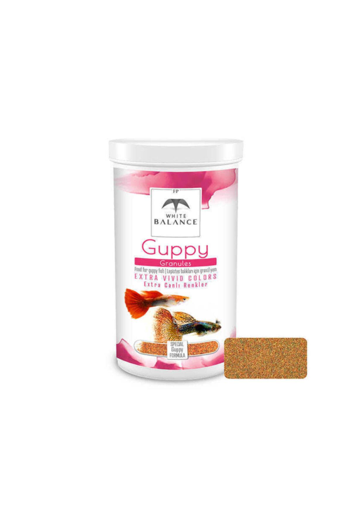 WHITE BALANCE GUPPY GRANULES BALIK YEMİ 250 ML