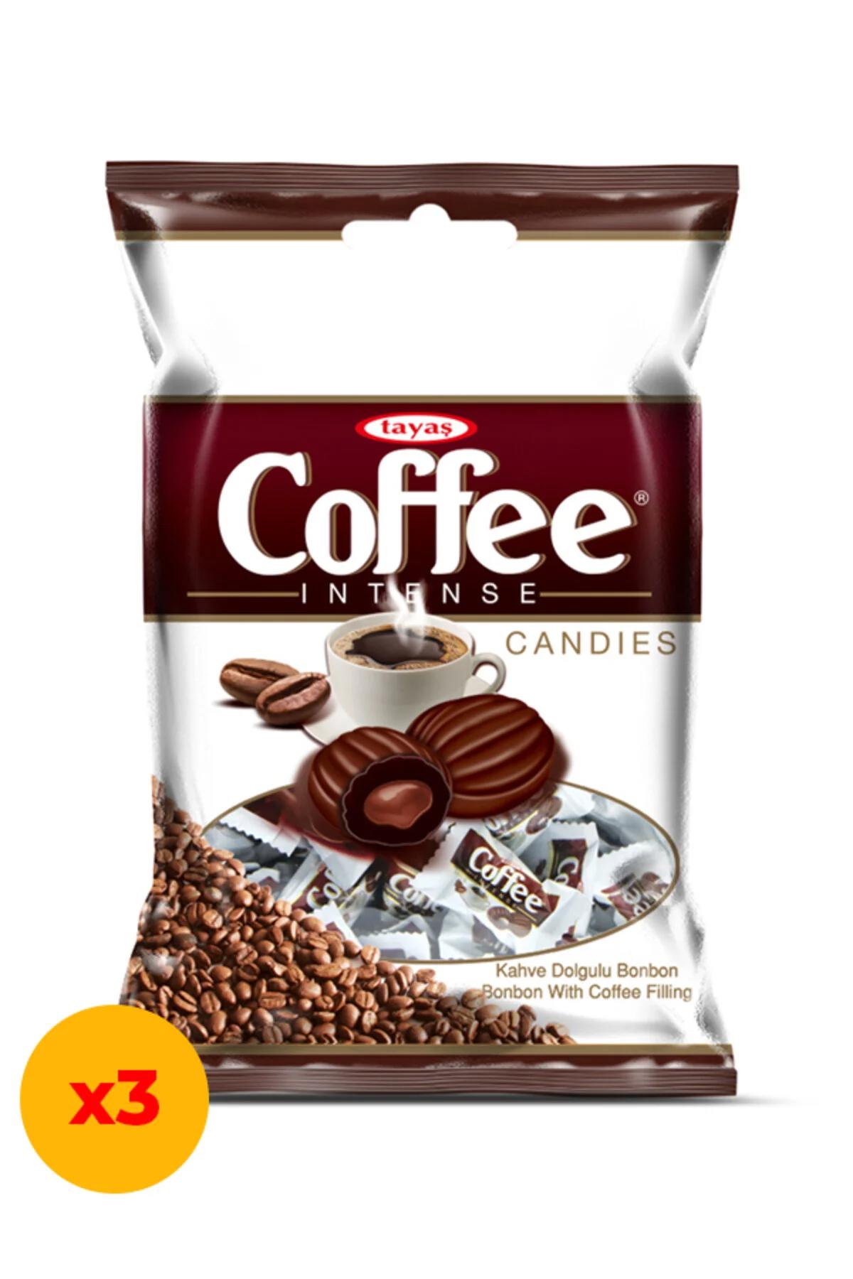 Coffee Intense Kahve Aromalı Sert Şeker 350 G X 3