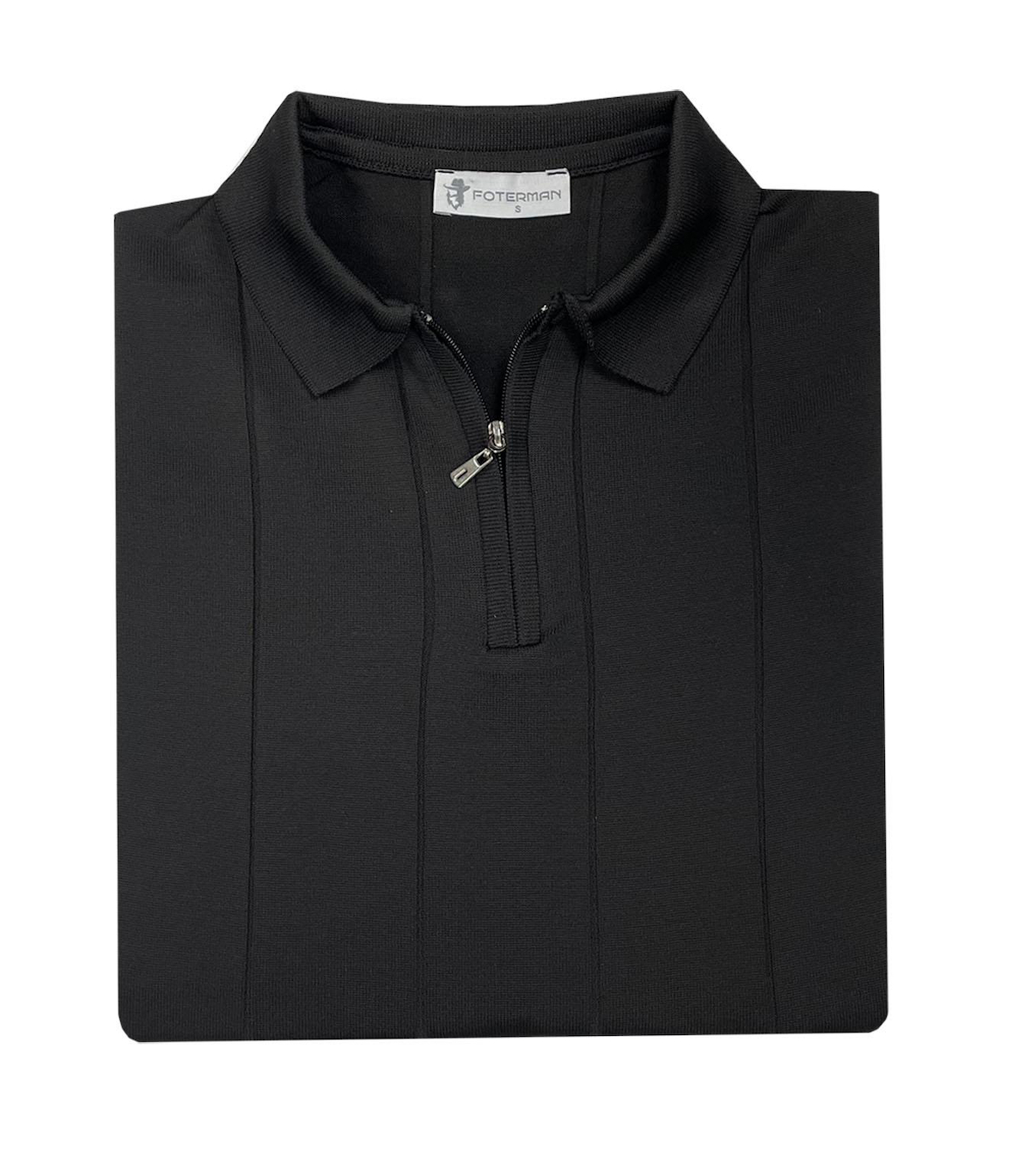 Erkek Slim Fit Polo Yaka Fermuarlı Triko-7073