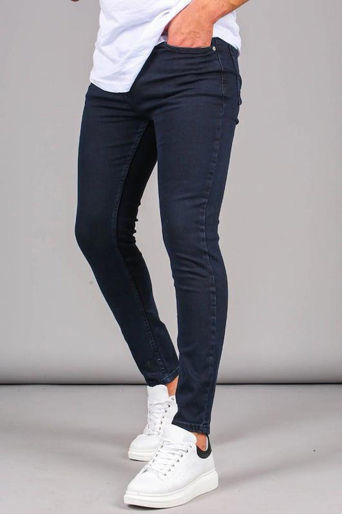 Dennys Denim Skınny Fit Lacivert Erkek Pantolon-5244