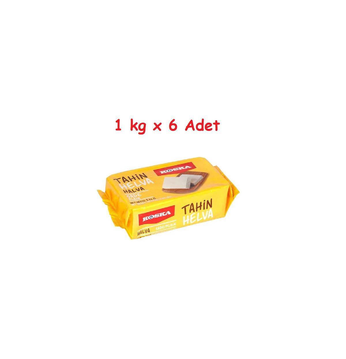 Koska Sade Helva 1 kg x 6 Adet