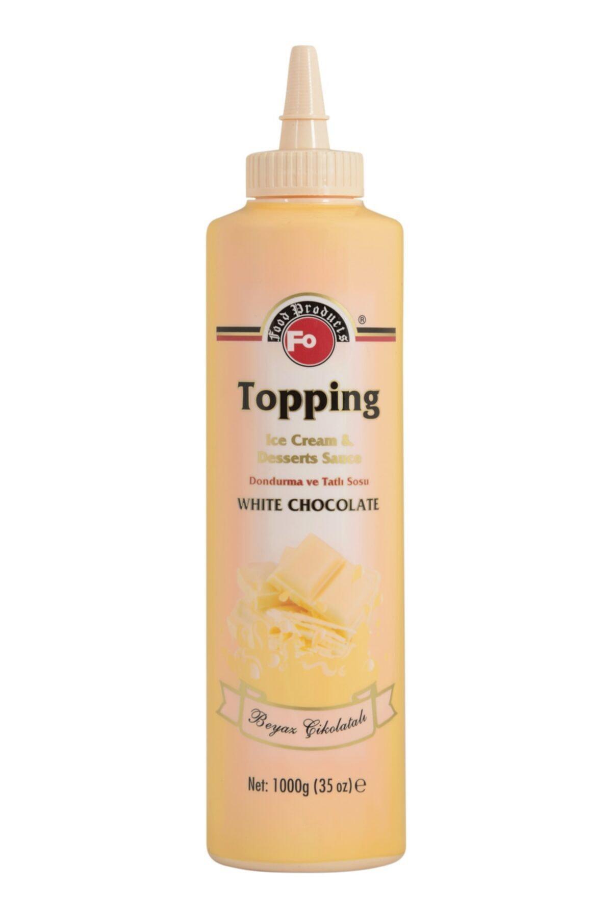 Topping Beyaz Çikolata Sos 1000 gr