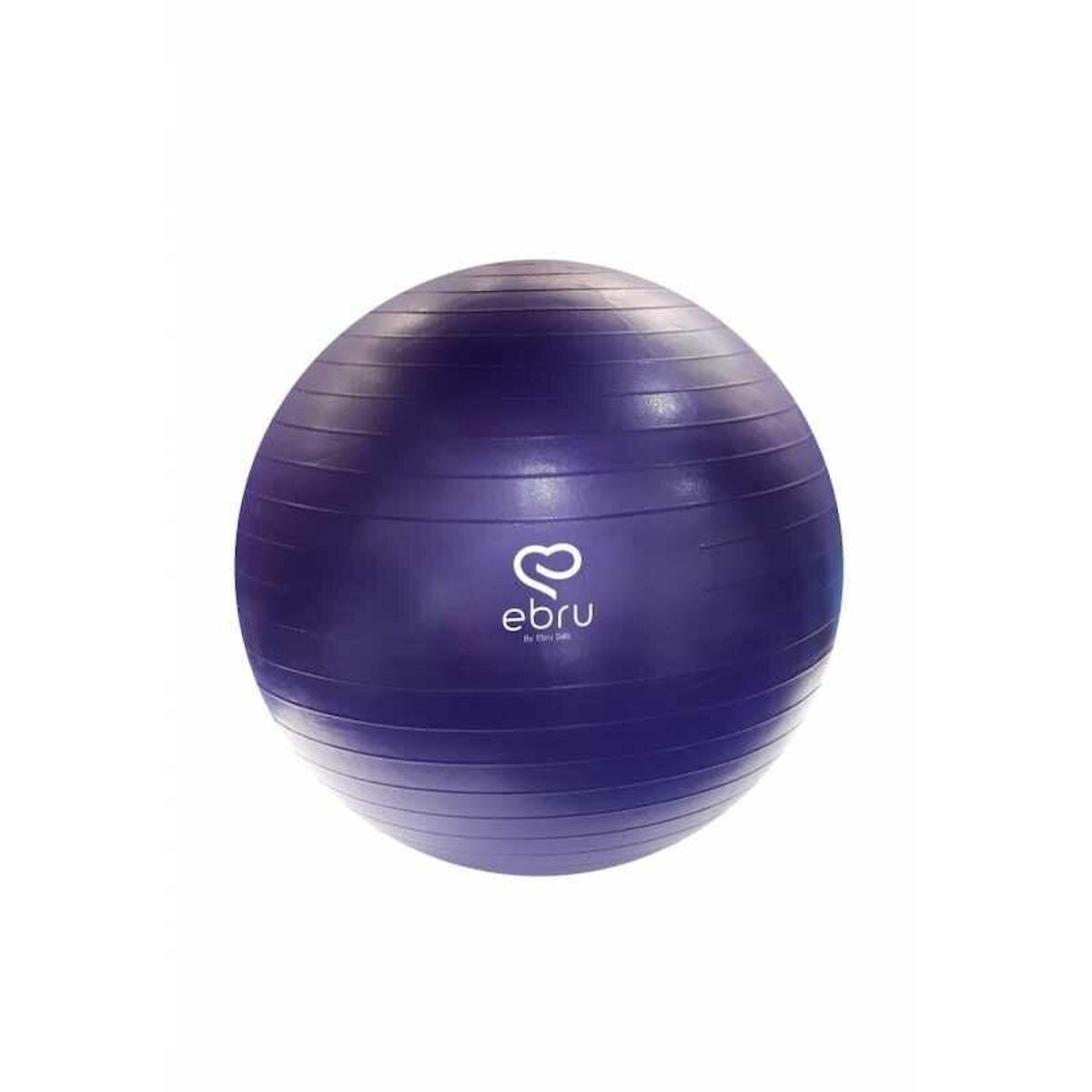 Ebru 65cm Mor Pilates Topu