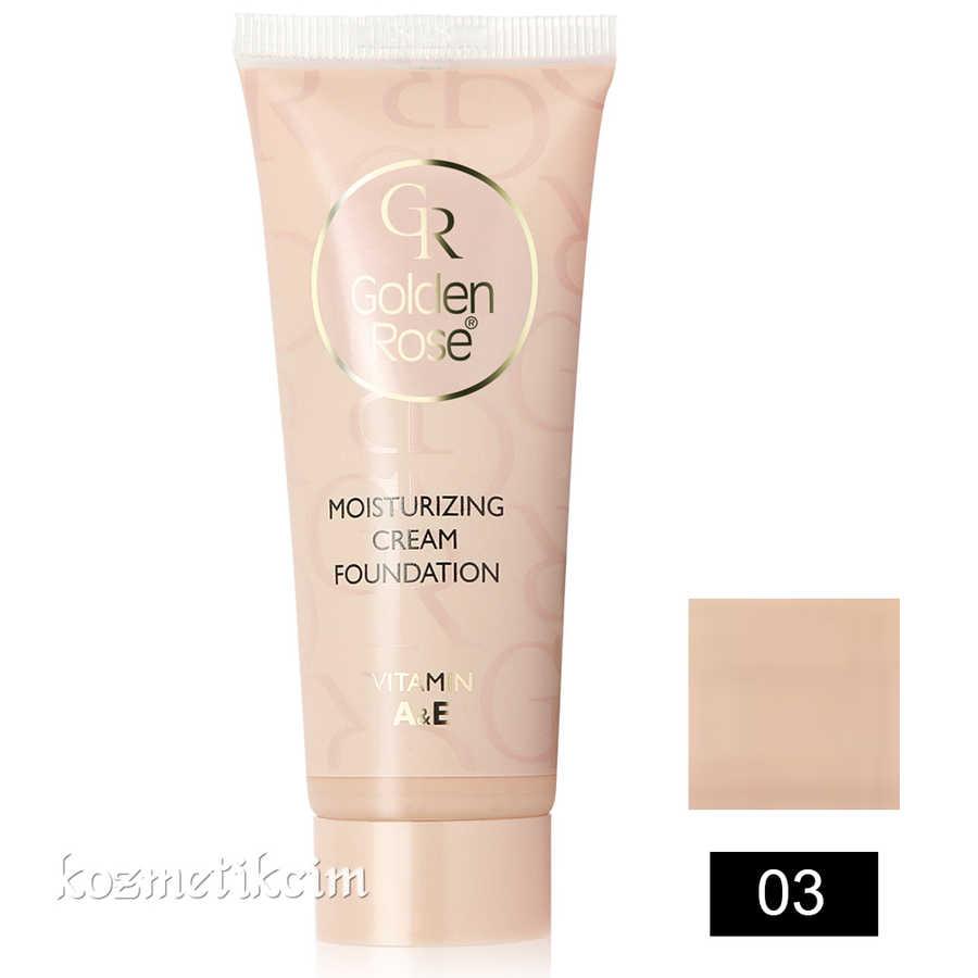 GOLDEN ROSE CREAM FOND.MOISTR.NO:03