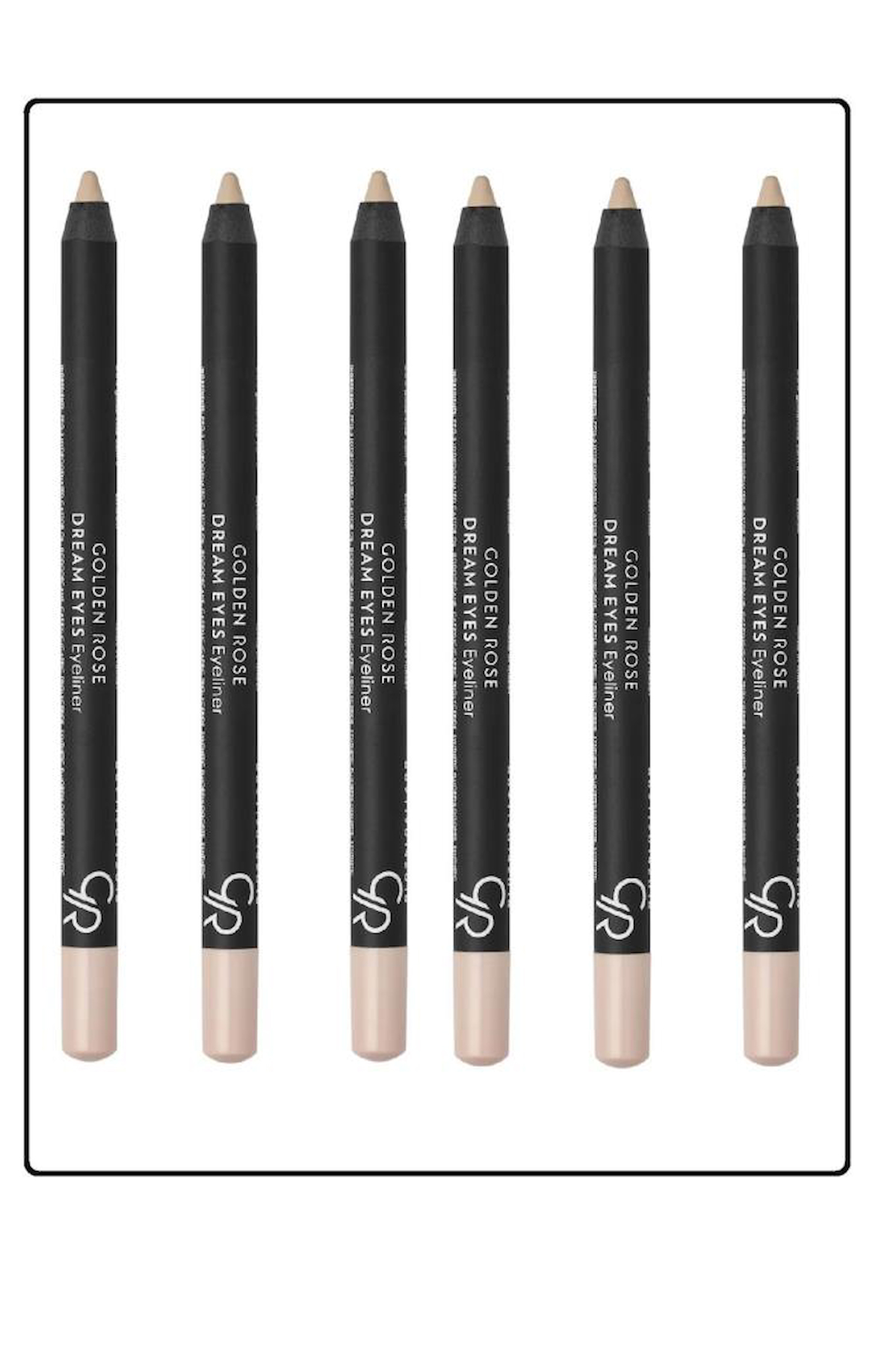 Golden Rose Dream Eyes Eyeliner No:426 Bone White - Göz Kalemi X 6 ADET