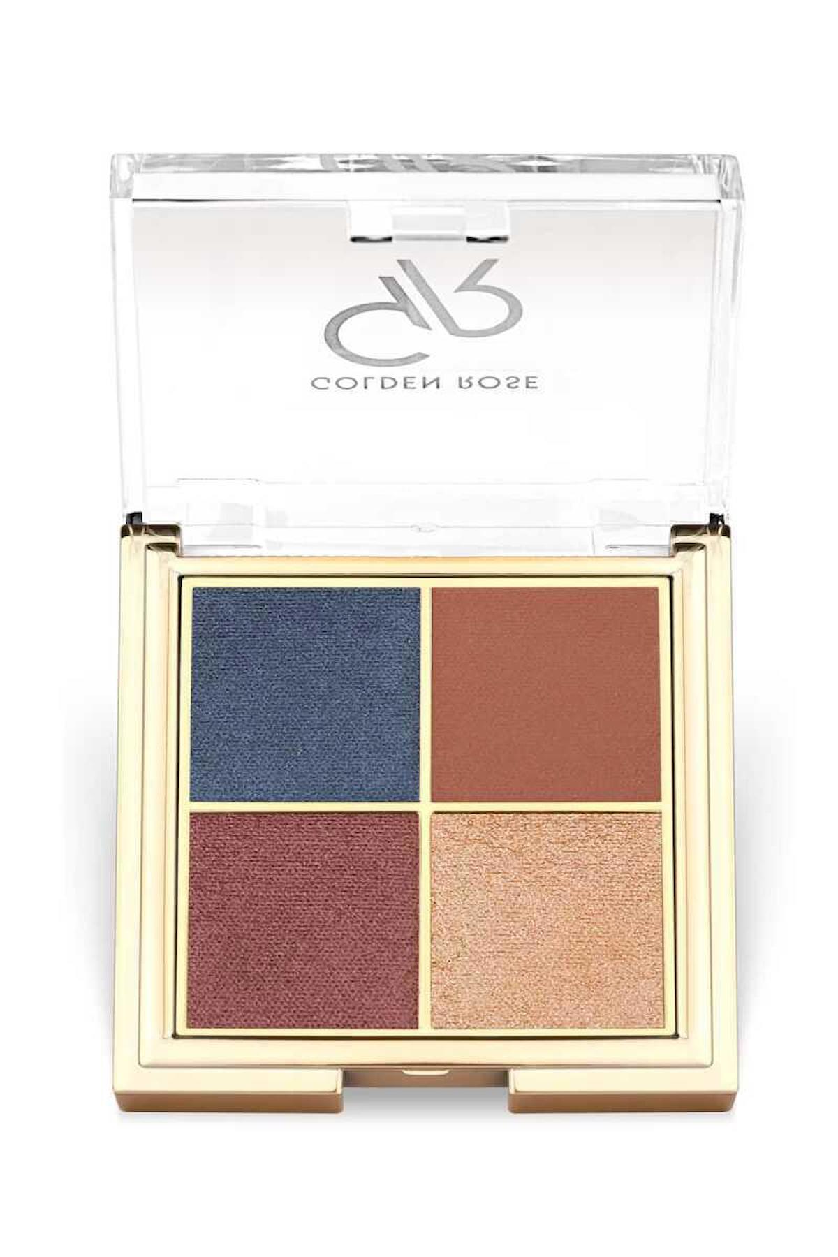 Golden Rose Quattro Eyeshadow Palette No:03 Göz Farı Paleti