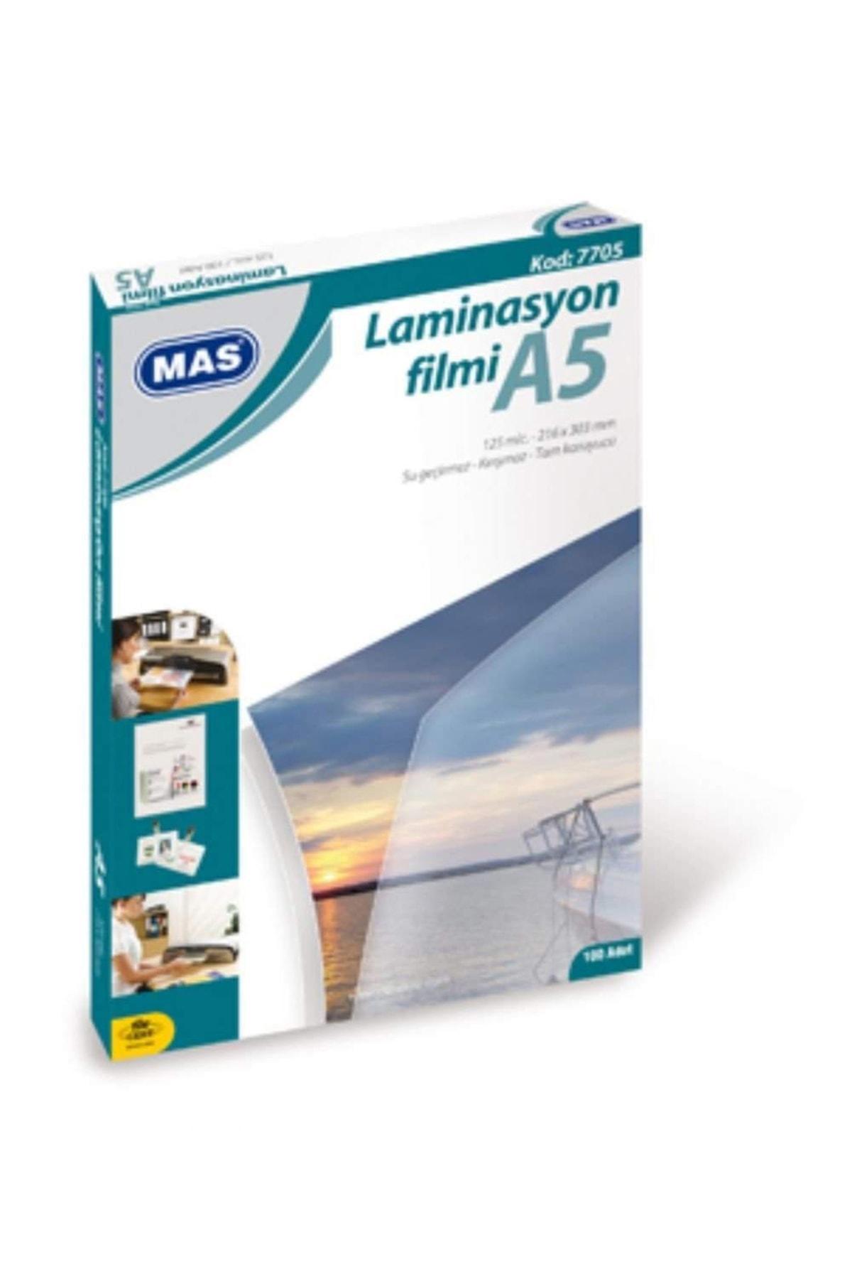 Laminasyon Filmi 125 Mikron A5 100lü Kutu