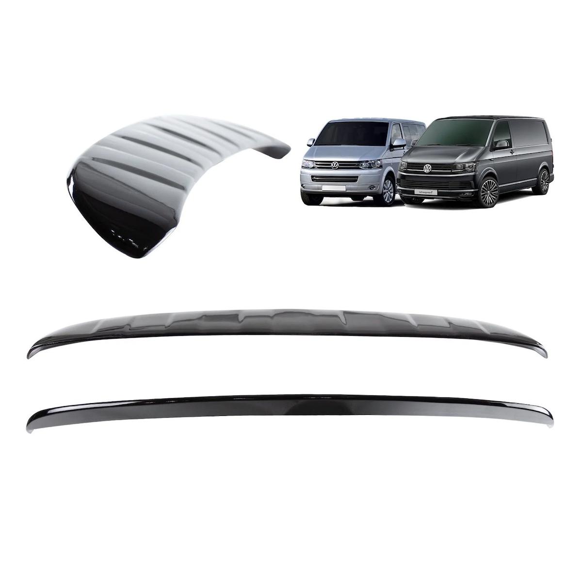 Vw t5 t6 bagaj üstü spoiler siyah boyalı plastik 2003+