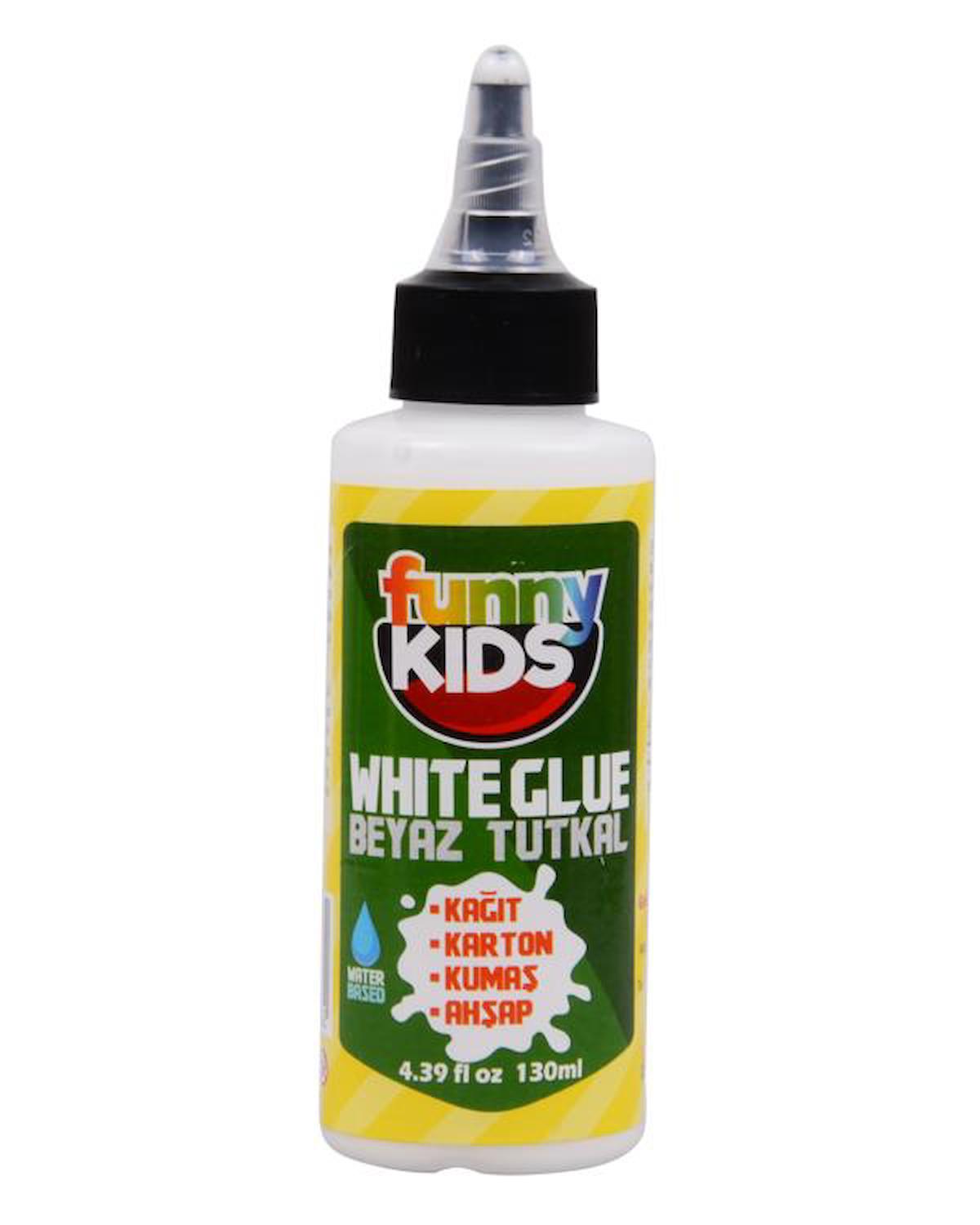 Funny Kids Beyaz Tutkal 130ml 