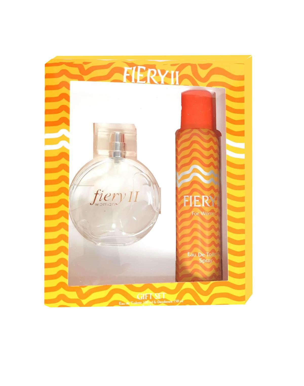 Fiery 2 Set 100ML Edt + 150 ml Deodorant Bayan