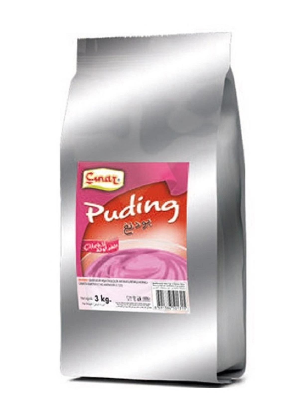 Çınar Çilek Aromalı Puding 5 x 3 KG