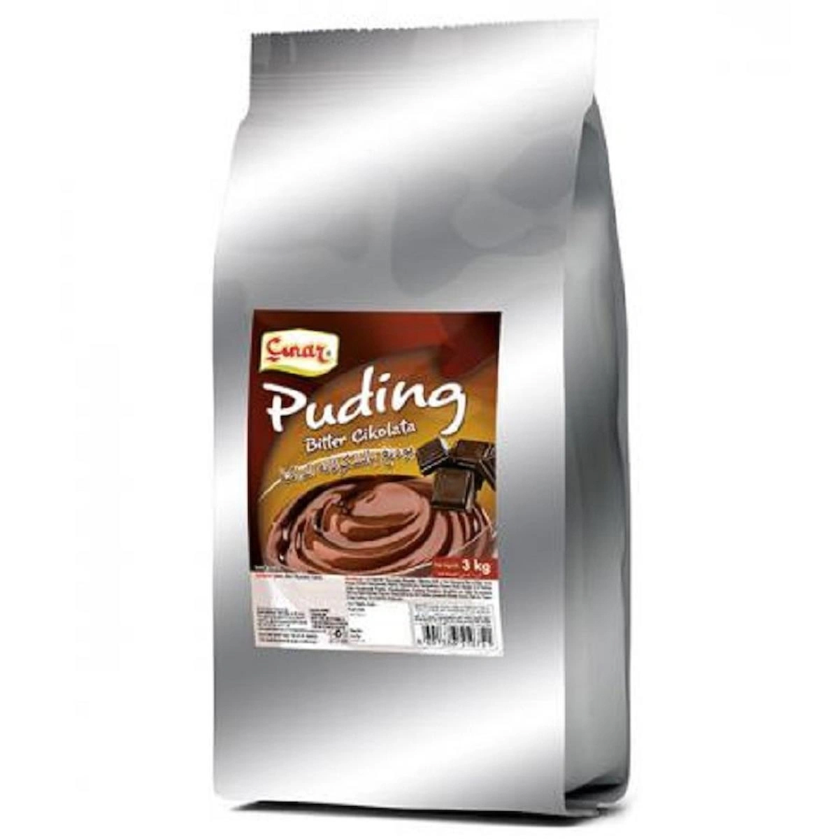 Çınar Bitter Çikolatalı Puding 5 x 3 KG