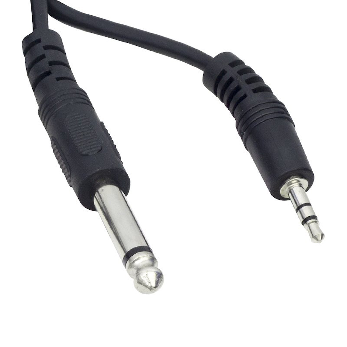 Powermaster 3.5 Mm Stereo Erkek 6.3 Mm Mono Erkek 3 Metre Kablo Bilgisayar Pc Ses Sistemleri İçin Çevirici Dönüştürücü