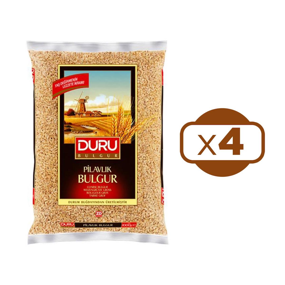 Duru Pilavlık Bulgur 1000 gr X 4 Adet