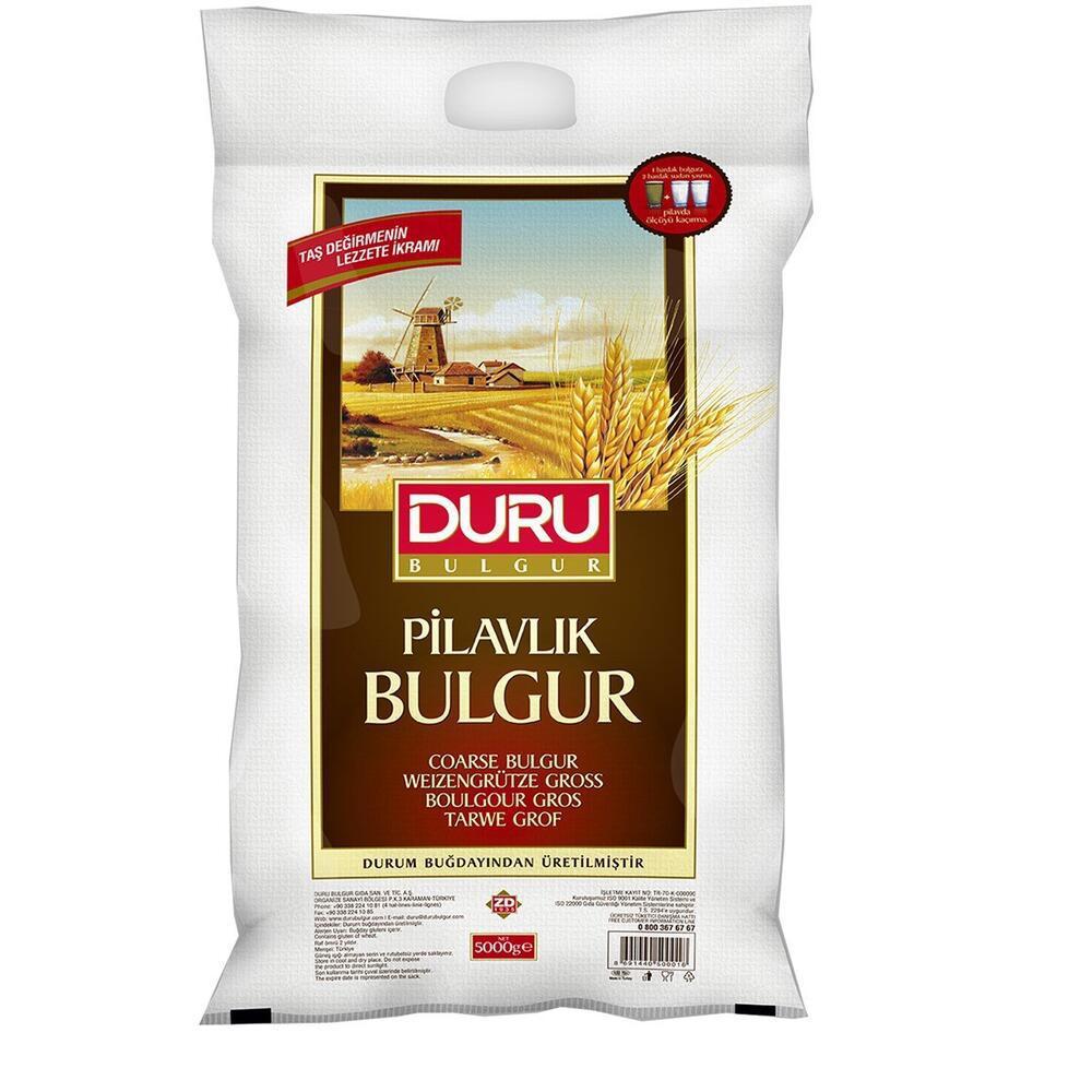 Duru Pılavlık Pilavlık Bulgur 5 kg