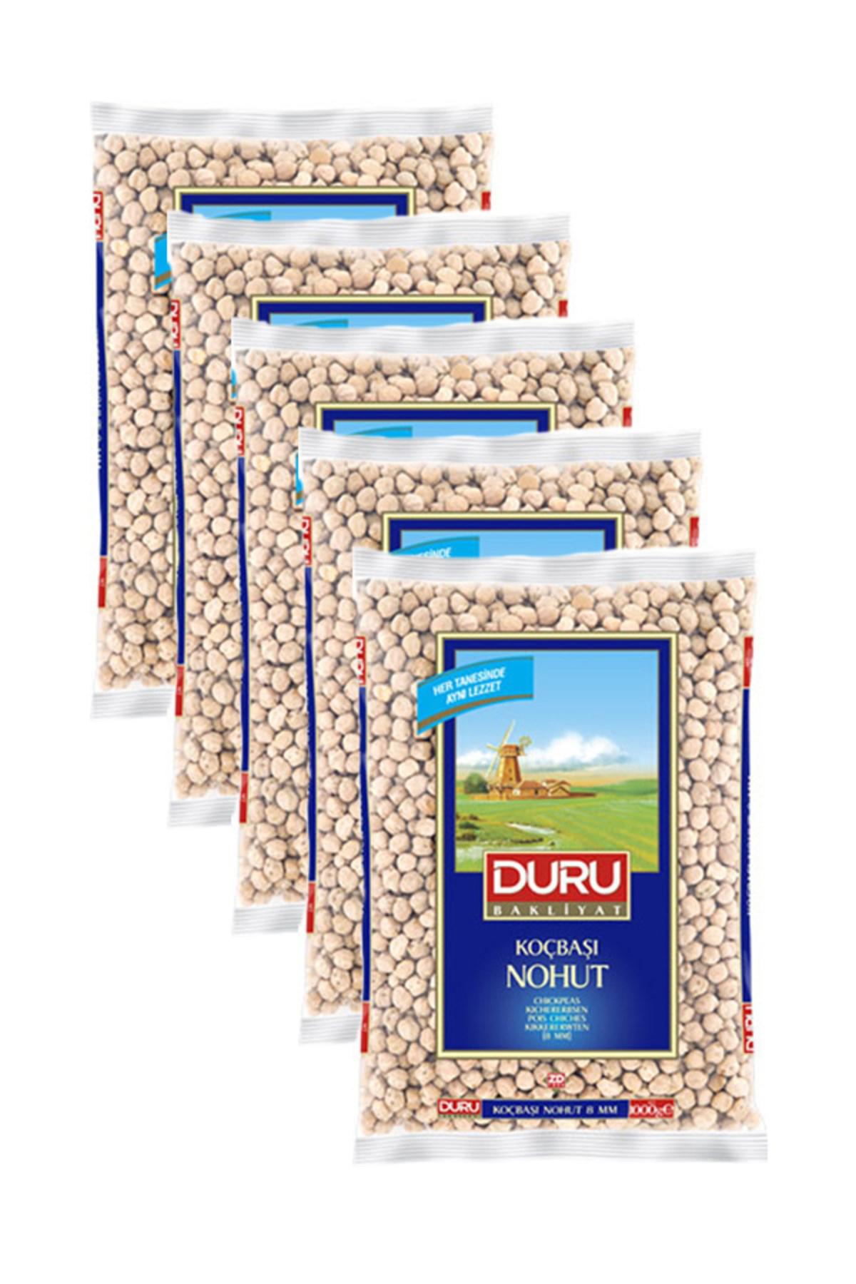 Duru Koçbaşı Nohut 8 mm 1000 gr x 5 Adet