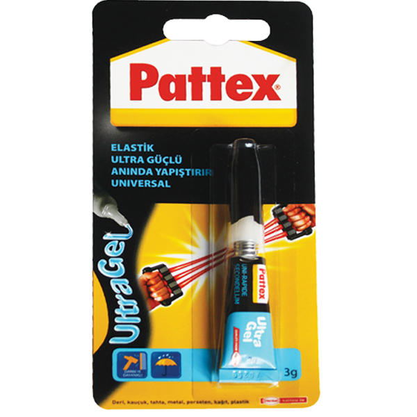 Pattex Ultra Gel Süper Japon Yapıştırıcı 3 gr