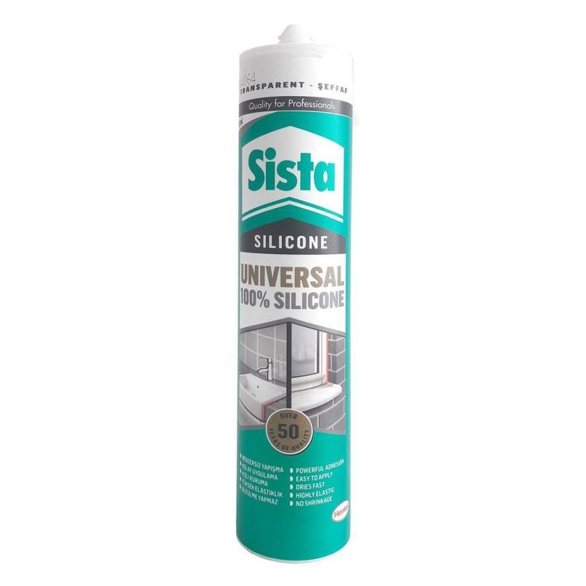 Sista Universal Şeffaf Silikon 280 ml