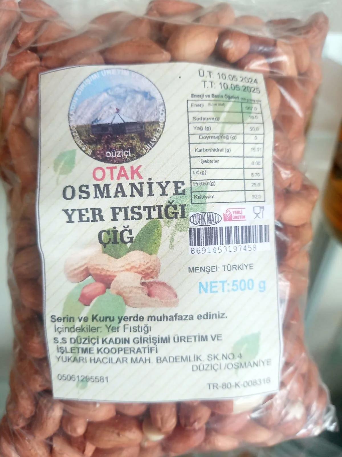 YERFISTIĞI ÇİĞ 500 GR