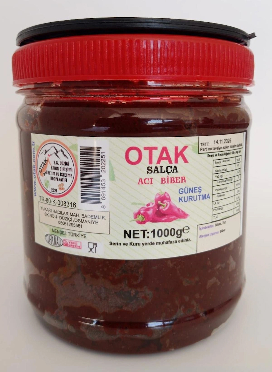 Otak Salça Acı Biber 1kg