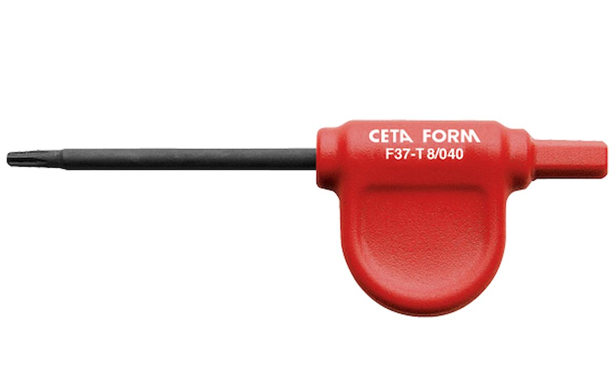 Ceta Form T15 Torx Bayrak Tornavida P Saplı  F37-15