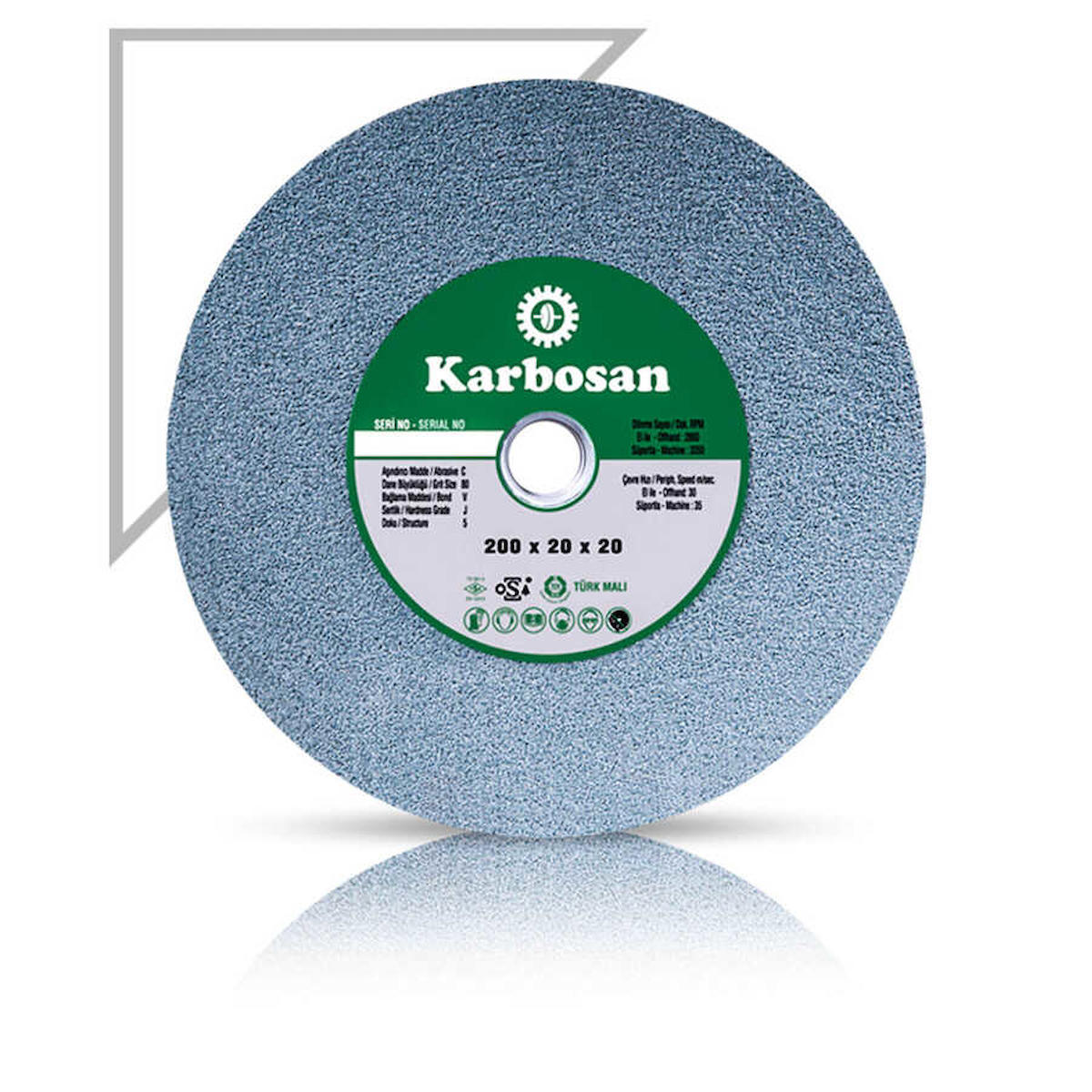 Karbosan 200x25x20 SCG Elmas Bileme Taşı