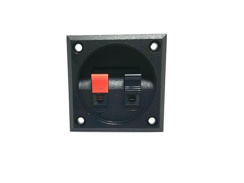 electroon ikili Hoparlör Terminali Kare 57x57mm – 5Adet