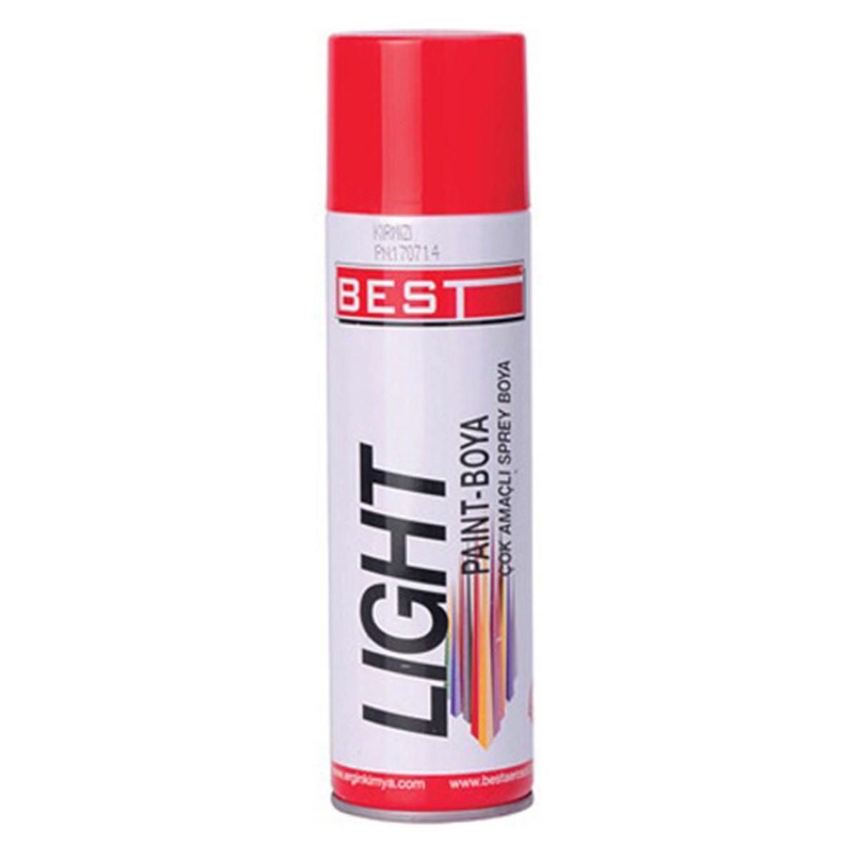 Best Light Sprey Boya  Kırmızı 250 Ml