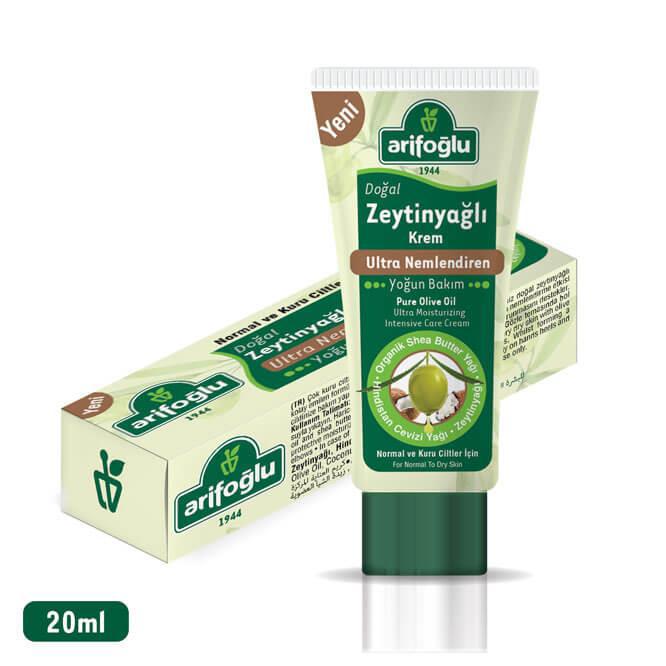 Arifoğlu Doğal Zeytinyağlı Krem 20ml Tüp