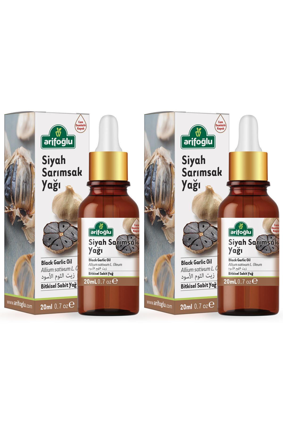 Arifoğlu Siyah Sarımsak Yağı 20ml 2 Li Set