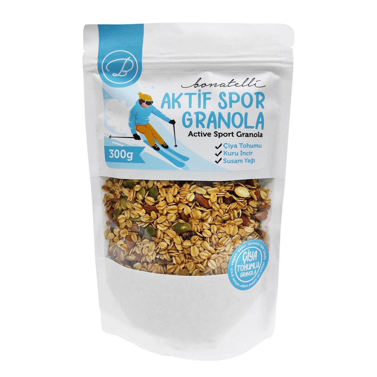 BONATELLİ AKTİF SPOR GRANOLA 300 GR