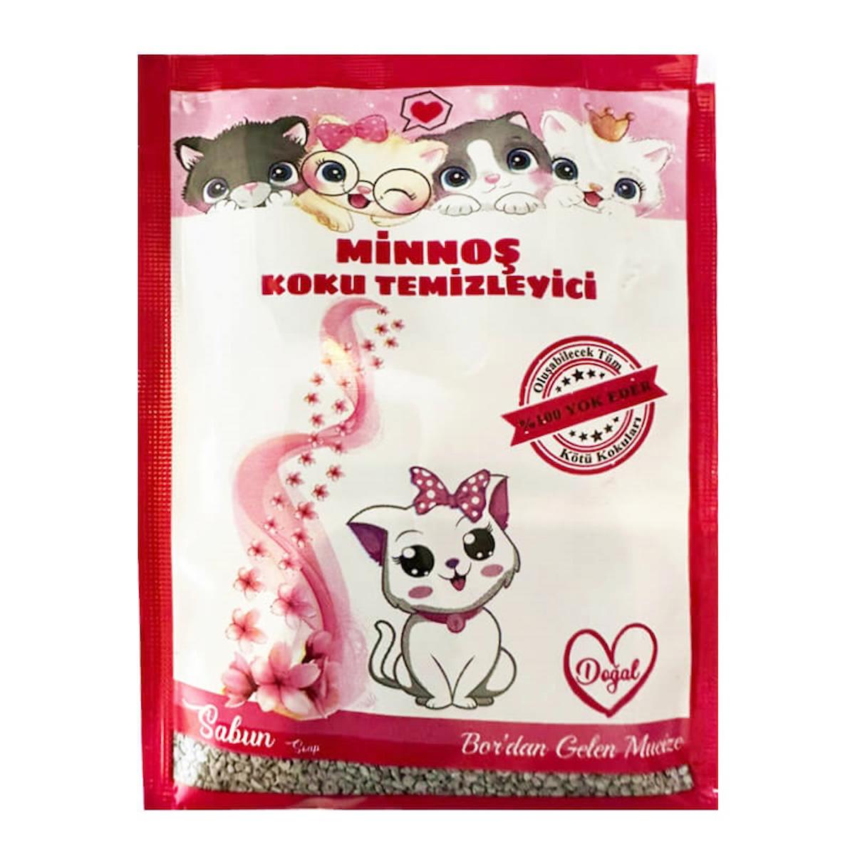 Minnoş Kedi Kumu Koku Temizleyici 25 gr Sabun Kokulu