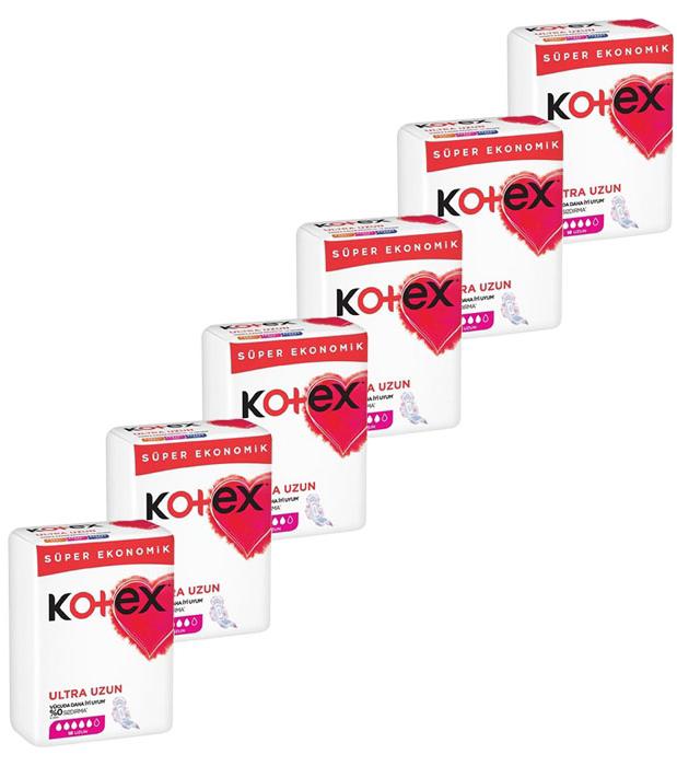 Kotex Ultra Uzun 108 Adet Süper Ekonomik Paket Hijyenik Ped