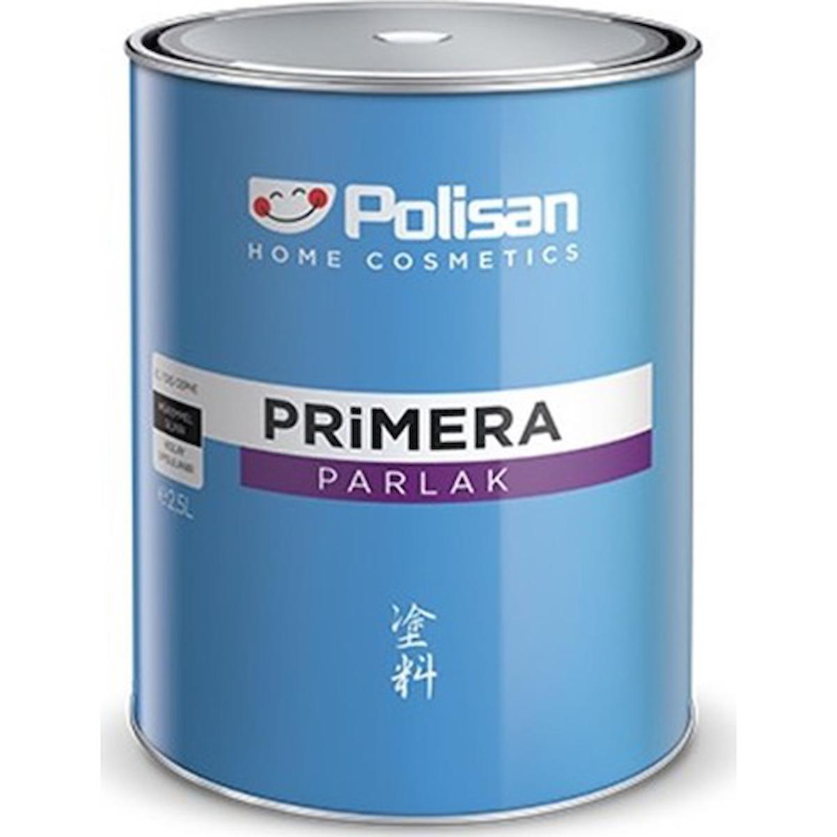 Polisan Primera Parlak Siyah Boya 2.5 Lt