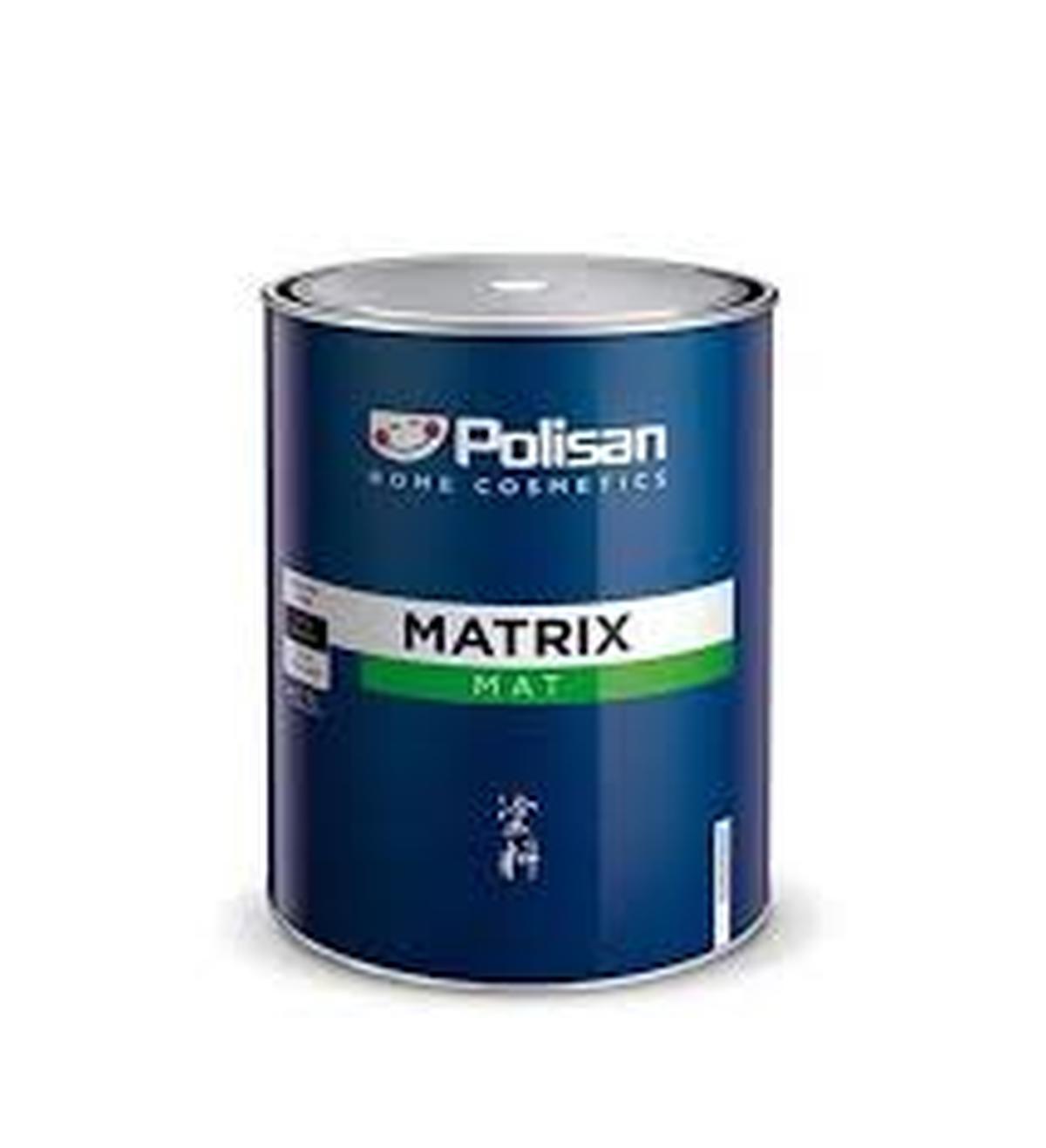 Polisan Matrix Mat. 2.5LT Siyah