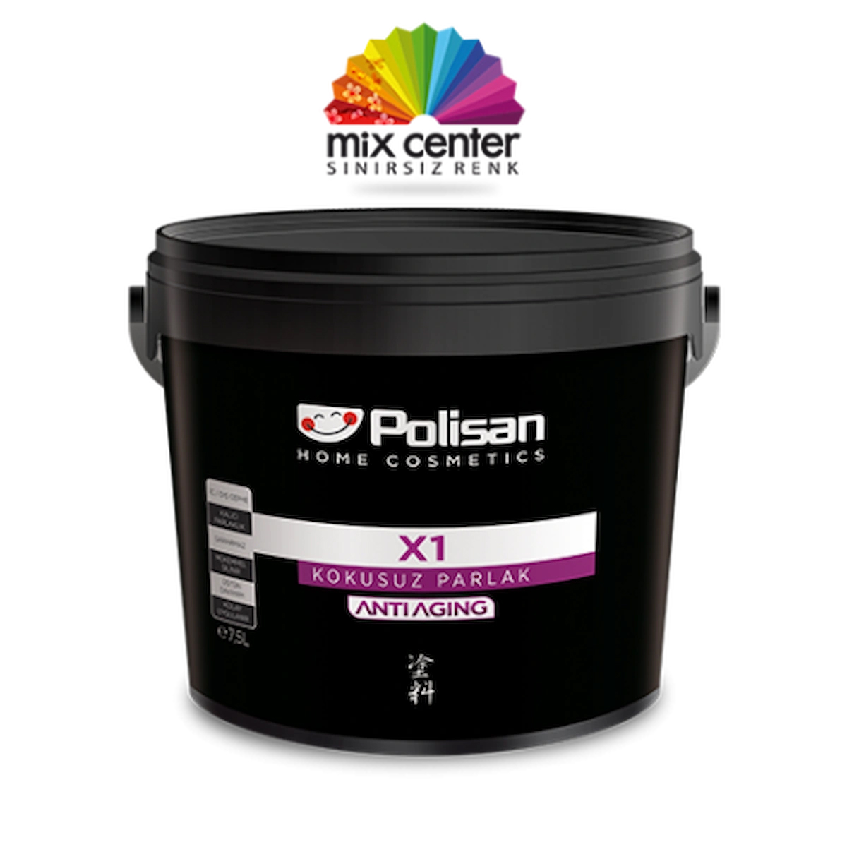 POLİSAN X1 Anti Aging Kokusuz Parlak 2,5 L- BEYAZ