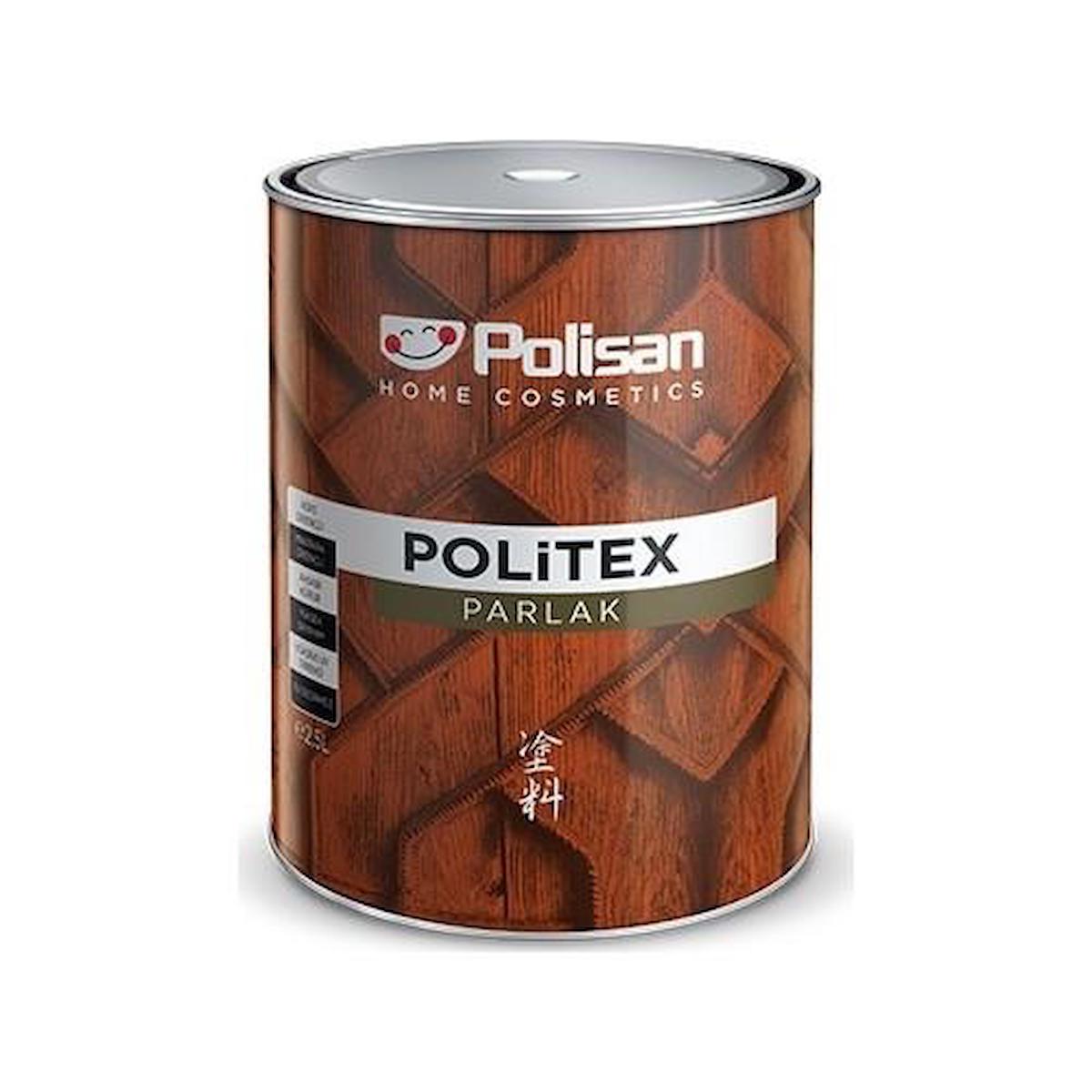 Polisan Politex Lüx Vernikli Parlak Teak 0.75 Lt