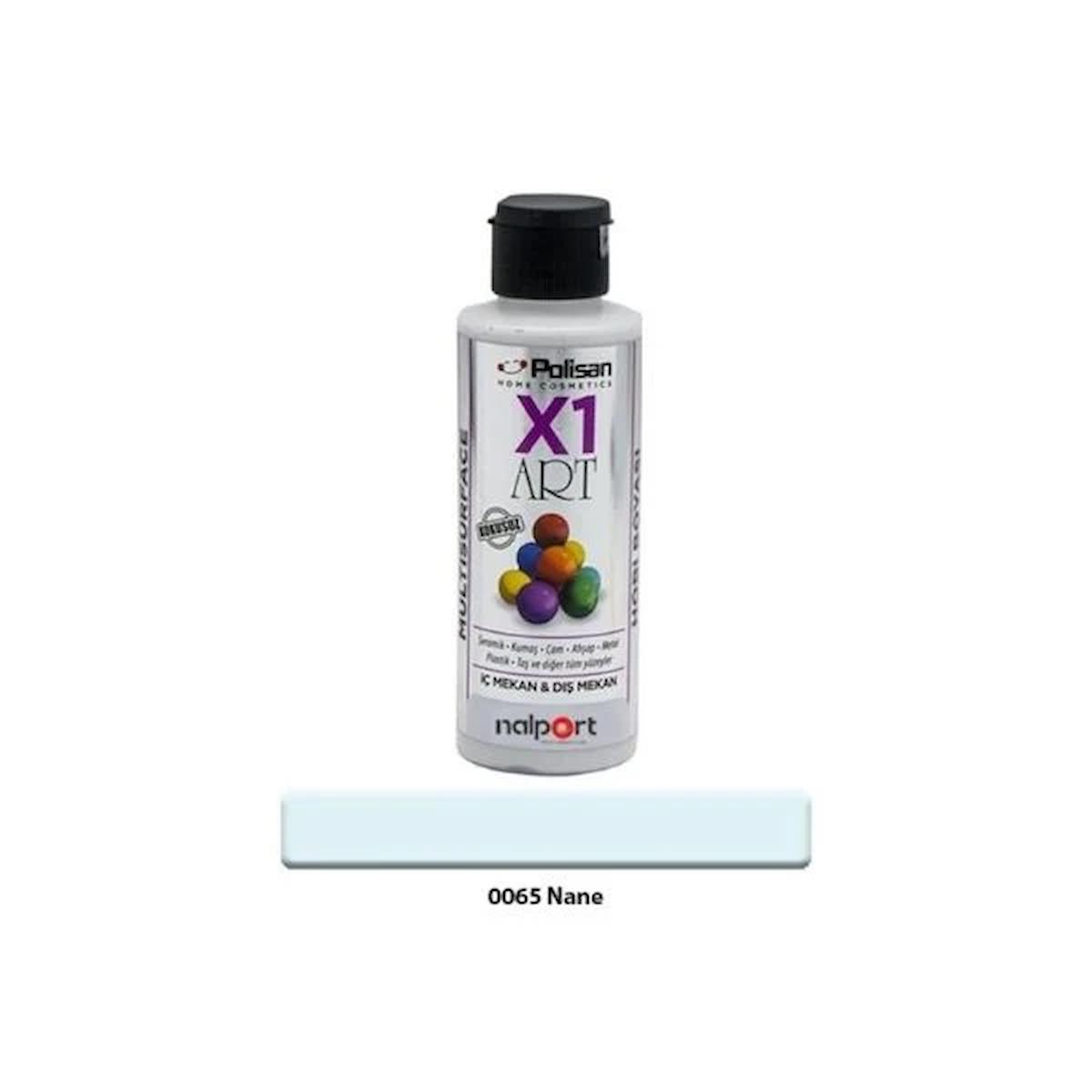 Polisan X1 Art Multisurface Hobi Boyası Nane 120 Ml