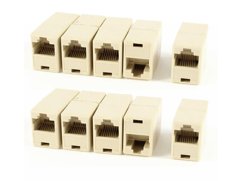 electroon ADSL Cat5 Cat6 RJ45 Dişi-Dişi Birleştirici 100Adet