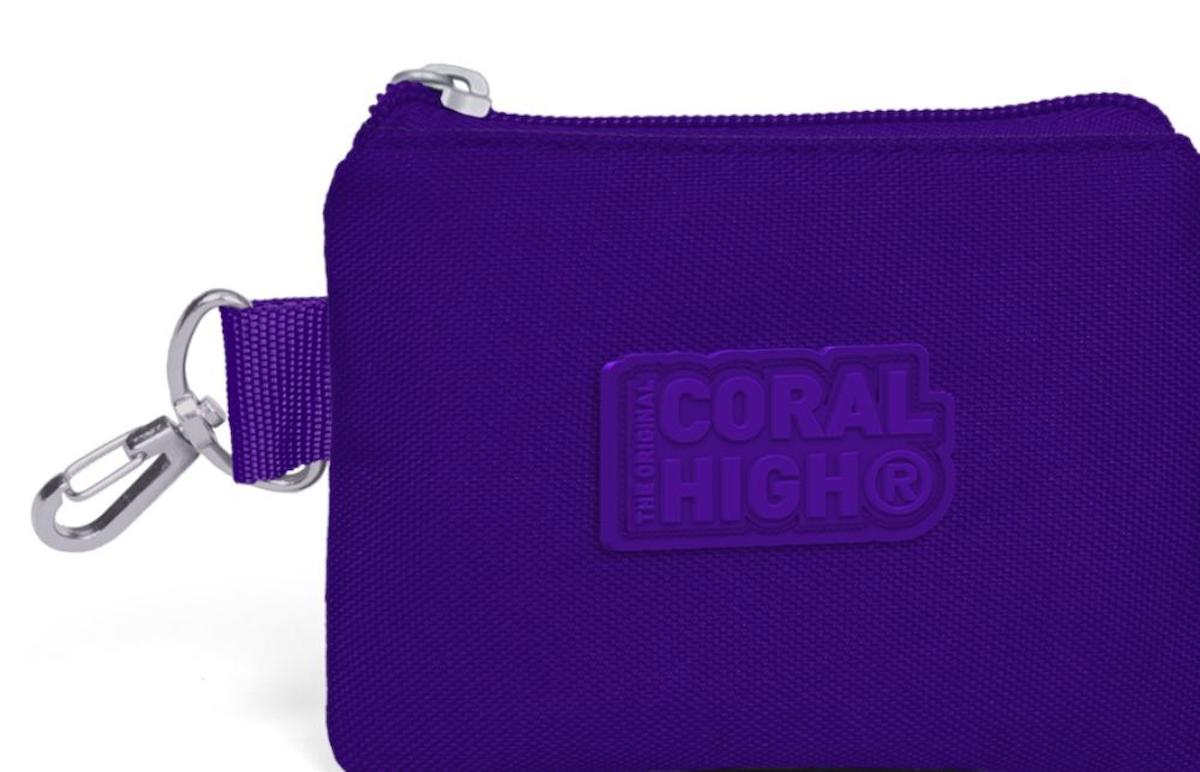 Coral High Mor Bozuk Para Çantası - Kız Çocuk