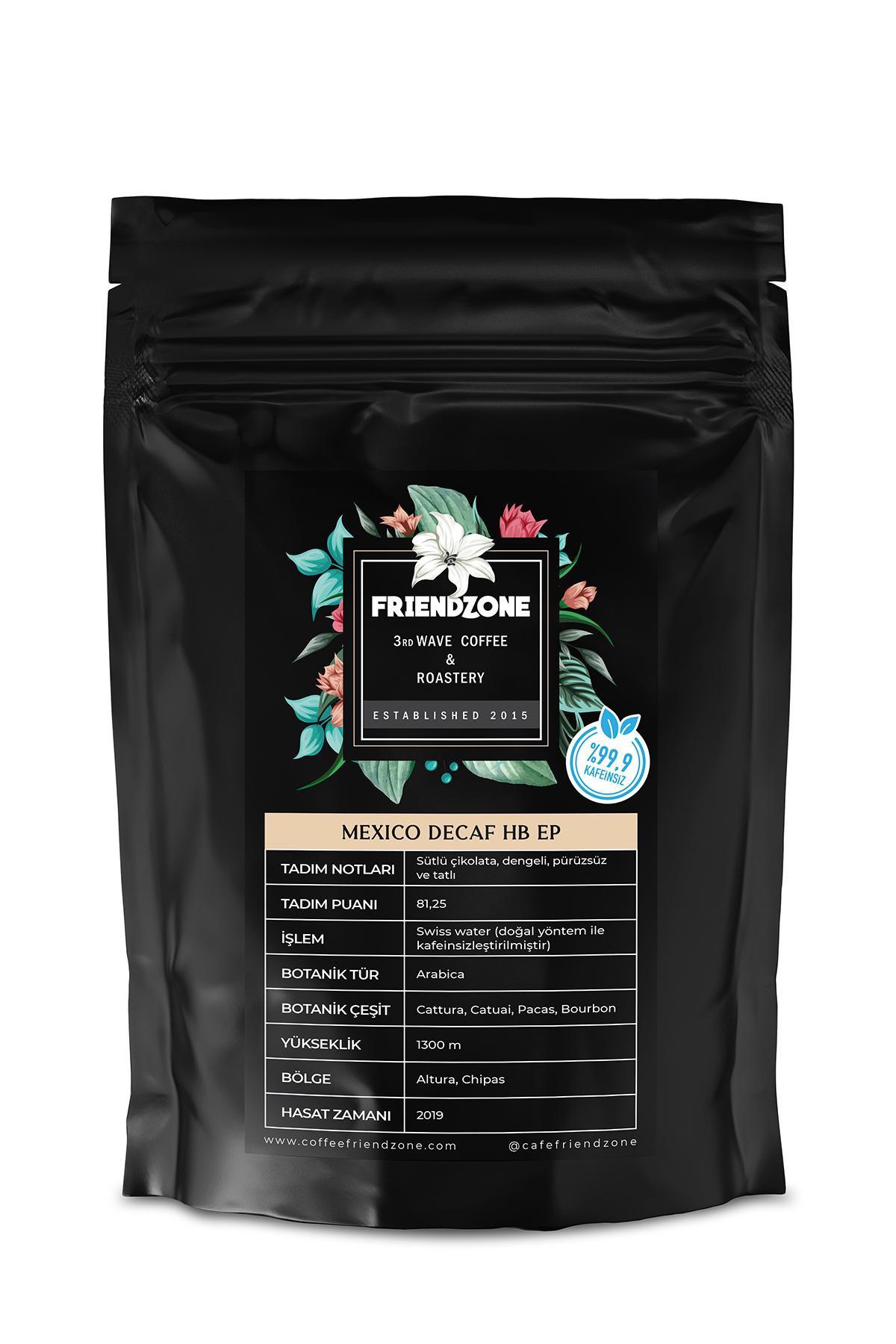 Meksika Decaf ( Kafeinsiz ) HB EP Yöresel Kahve 500 Gr