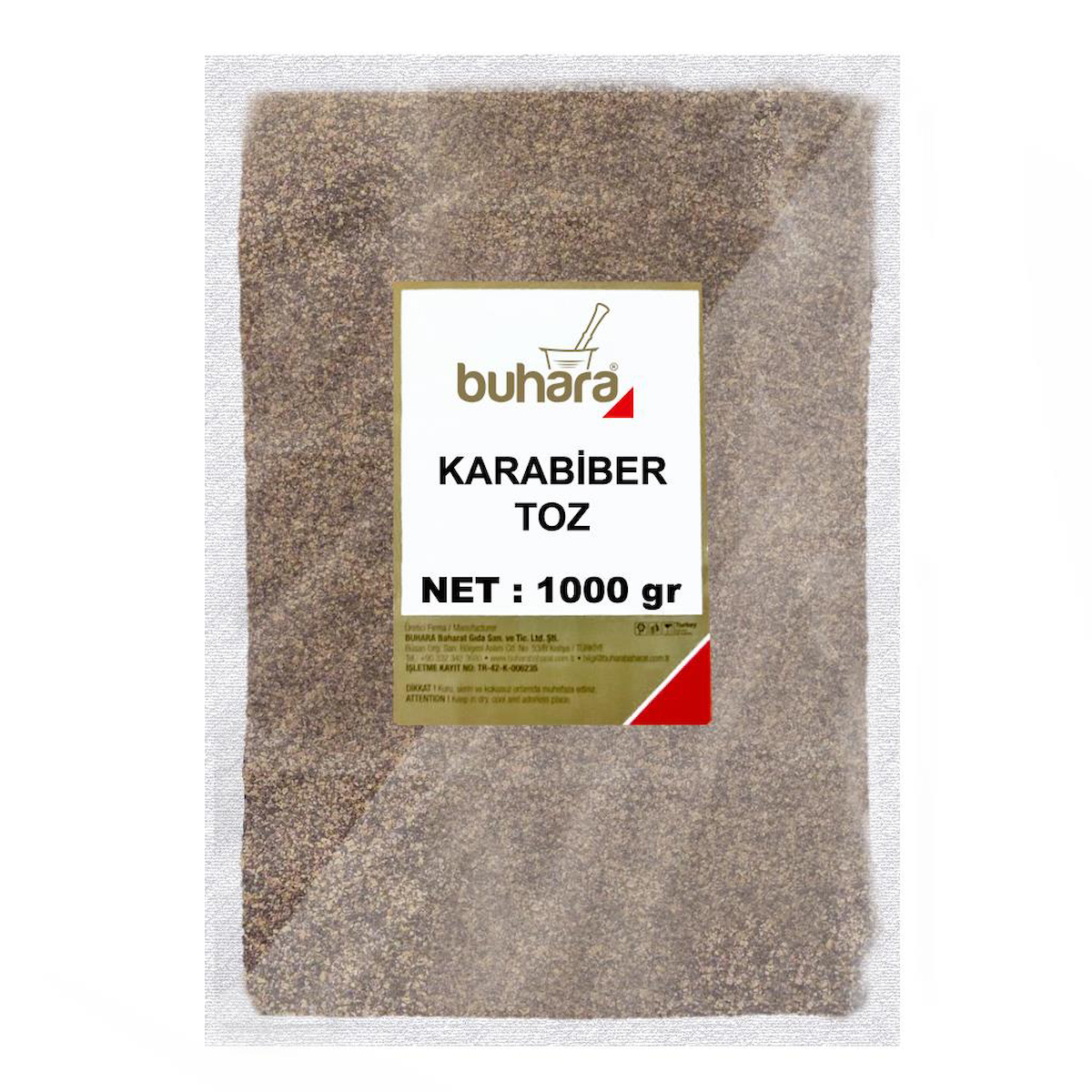 BUHARA KARABİBER TOZ 1000 GR