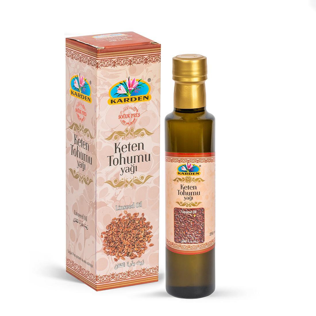 Karden Keten Tohumu Yağı 250 ml