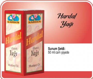 Karden Hardal Yağı 50 ml