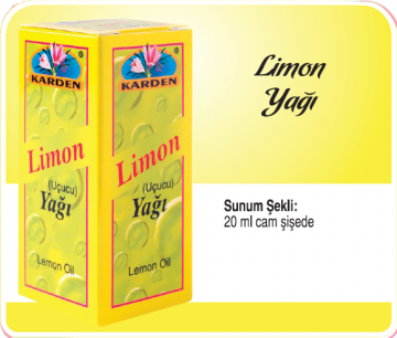 Karden Limon Uçucu Yağı 20 ml